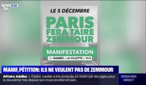 Manifestations, pétitions… Ils se mobilisent contre Éric Zemmour