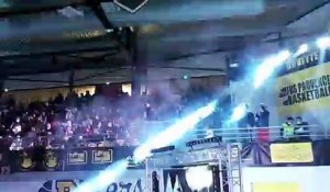 Fos Provence Basket: Un show lumière avant le match contre l'ASVEL