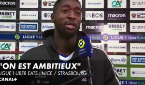 La réaction d'Ibrahima Sissoko après la victoire strasbourgeoise (3-0) - Ligue 1 Uber Eats