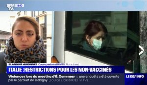 Covid-19: l'Italie impose des restrictions pour les non-vaccinés