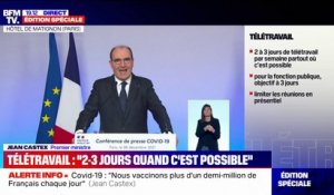 Jean Castex appelle à "lever le pied" dans les interactions sociales, "jusqu'aux fêtes de fin d'année"