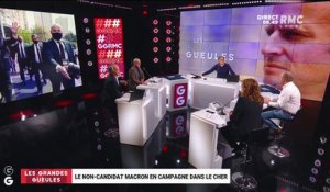 Le monde de Macron : Le non-candidat Macron en campagne dans le Cher – 07/12