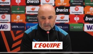 Sampaoli : « C'est une finale pour poursuivre notre aventure en Europe » - Foot - C3 - OM