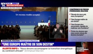 Emmanuel Macron souhaite "organiser l'immigration choisie entre l'Afrique et l'Europe"