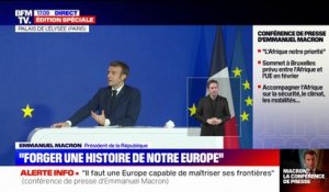 Emmanuel Macron appelle à réfléchir à "un service civique européen de 6 mois"