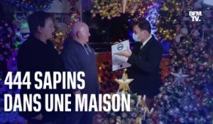 444 sapins dans une seule maison... L'un des records de Noël les plus fous d'un couple allemand