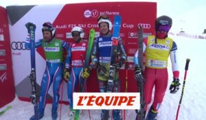 Première victoire de Terence Tchiknavorian - Skicross - CM (F)