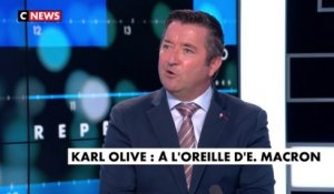 Karl Olive : «Entendre Éric Ciotti dire qu'il continuerait de voter Éric Zemmour face à Emmanuel Macron ce n'est pas possible»
