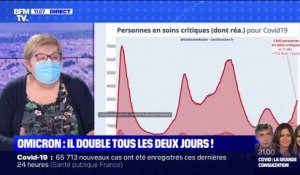 Dominique Costagliola, épidémiologiste: "En une semaine le nombre de cas a au minimum doublé voire triplé en France"