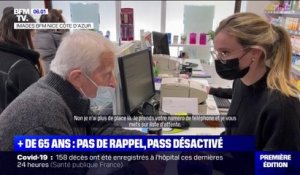 Environ 400.000 personnes de plus de 65 ans vont voir leur pass sanitaire désactivé