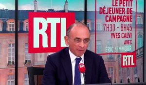 Le candidat à la présidentielle Eric Zemmour souhaite "mettre l'immigration à zéro" : "Je veux réduire l'immigration légale" - VIDEO