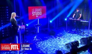 Louane interprète "Si t'étais là" dans "Le Grand Studio RTL"