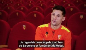 Lens - Sotoca : “Messi, c'était un peu mon idole quand j'étais jeune”