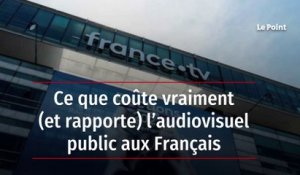 Ce que coûte vraiment (et rapporte) l’audiovisuel public aux Français