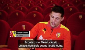 Lens - Sotoca : “Messi, c'était un peu mon idole quand j'étais jeune”