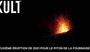 Deuxième éruption de 2021 pour le Piton de La Fournaise