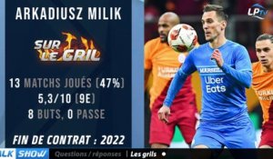 OM :  Arkadiusz Milik sur le gril