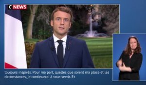 Emmanuel Macron : «Quelle que soit ma place, je continuerai à vous servir»