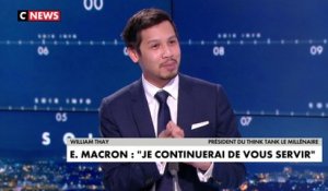 William Thay: « Emmanuel Macron était audacieux en 2017 […] Aujourd’hui, il a changé de stratégie»