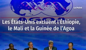 Les États-Unis excluent l’Éthiopie, le Mali et la Guinée de l’Agoa