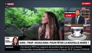 EXCLU - Julien Odoul s'en prend à Maître Gims en direct dans "Morandini Live" sur CNews