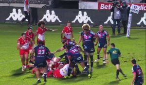 TOP 14 - Essai de Federico MORI 2 (UBB) - Union Bordeaux-Bègles - Biarritz Olympique - J14 - Saison 2021/2022