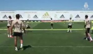 Real - Marcelo se surpasse au foot-volley