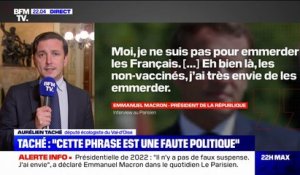 Aurélien Taché: "C'est la première fois que je vois un président de la République assumer ne pas être le président de tous les Français"