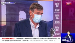 Pour le Pr Éric Caumes, "on ne doit pas généraliser le masque FFP2, il doit être réservé aux personnes en contact intime avec les malades"