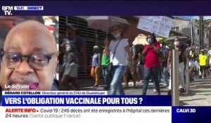"J'ai reçu des coups, notamment à la tête": Agressé par des opposants à la vaccination obligatoire des soignants, le directeur général du CHU de Guadeloupe raconte