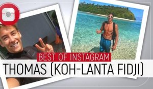 Koh-Lanta Fidji : sport, évasion, corps d'Apollon... Le best-of Instagram de Thomas
