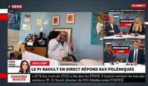 EXCLU - Le Pr Raoult dans "Morandini Live" sur CNews: "Ce n’est pas possible de me prendre pour un anti vaccin. Je ne suis pas antivax" - VIDEO