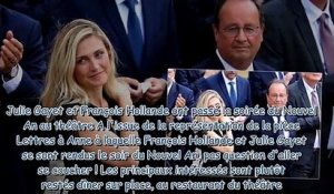 EXCLU. François Hollande et Julie Gayet - leur étonnant réveillon du Nouvel An