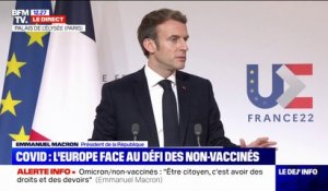 "J'assume totalement": Emmanuel Macron réagit à ses propos controversés sur les non-vaccinés