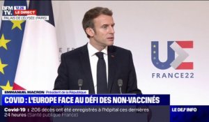 "Emmerder" les non-vaccinés ? "Il était de ma responsabilité de sonner l'alarme" répond Emmanuel Macron