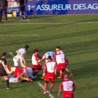 TOP 14 - Essai de Alivereti DUGUIVALU (USAP) - Biarritz Olympique - USA Perpignan - J15 - Saison 2021/2022