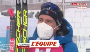 Fillon Maillet : « Je me suis battu jusqu'au bout » - Biathlon - CM (H)