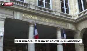 Parrainages : les français contre un changement