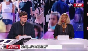 Le monde de Macron : Yvelines, l'obligation du port du masque en extérieur levée  -13/01