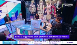 Faut-il supprimer tout protocole sanitaire à l'école ? - 13/01