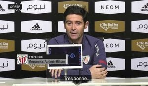 Athletic Bilbao - Marcelino : "L'efficacité fera pencher la balance"