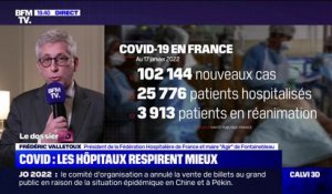 Frédéric Valletoux (Fédération hospitalière de France): "Pour les hospitaliers, le ciel se dégage mais le bout du tunnel est quand même loin"