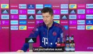 Bayern - Lewandowski : "Le truc avec Leo Messi, vous devrez lui demander"