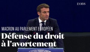Emmanuel Macron veut que l'Europe renforce le droit à l'avortement