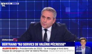 Xavier Bertrand: "Valérie Pécresse ne sera pas la présidente de la repentance"