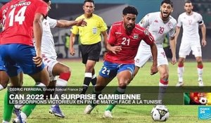 CAN-2022 : La Tunisie se manque face à la surprise gambienne