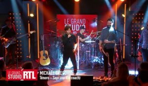 Michael Gregorio interprète "Ténoro / Soprano" dans "Le Grand Studio RTL"