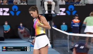 Cirstea - Pavlyuchenkova - Highlights Open d'Australie