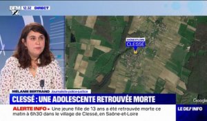 Une jeune fille de 13 ans a été retrouvée morte poignardée ce matin dans le village de Clessé, en Saône-et-Loire