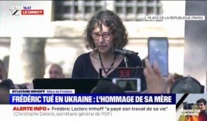 Sylviane Imhoff rend hommage à son fils Frédéric Leclerc-Imhoff